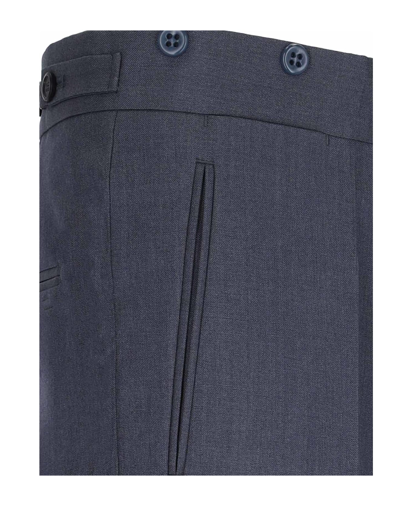 Prada Straight Pants - Blue