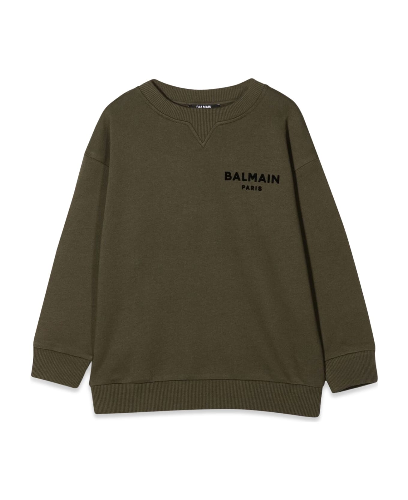 Balmain Logo Sweatshirt - VERDE