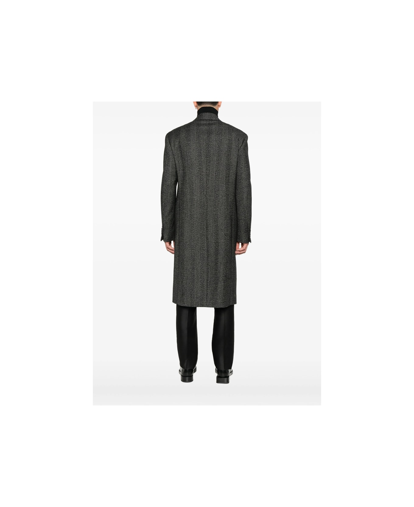 Lardini Coat - BLACK