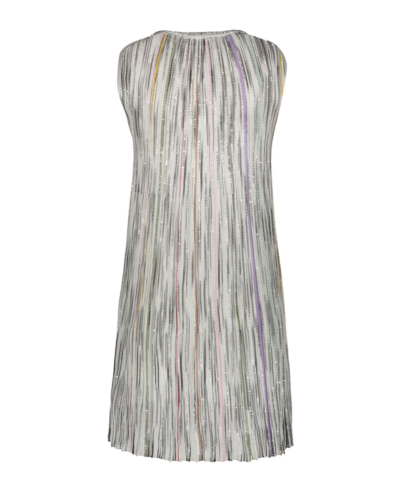 Missoni Embellished Knitted Dress - Multicolor