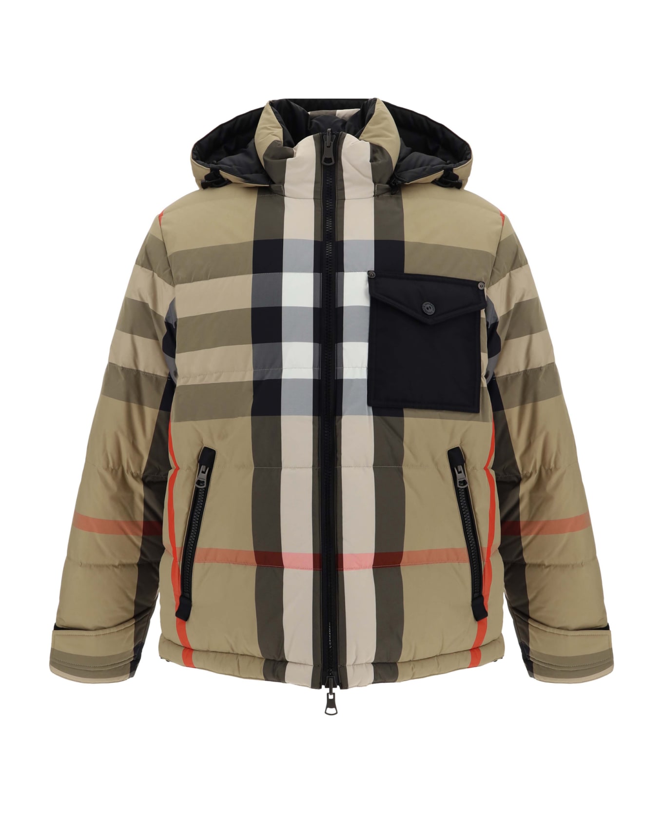 Burberry Down Jacket - Archive Beige Ip Chk