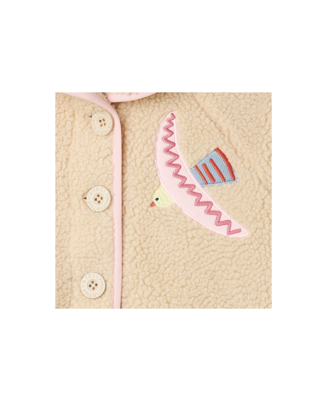 Stella McCartney Sweat Jacket - BEIGE