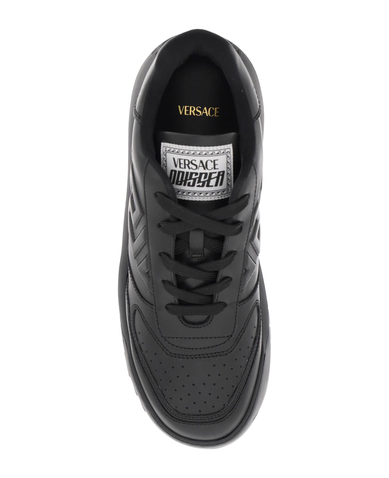 Versace 'odissea Greca' Sneakers - Black