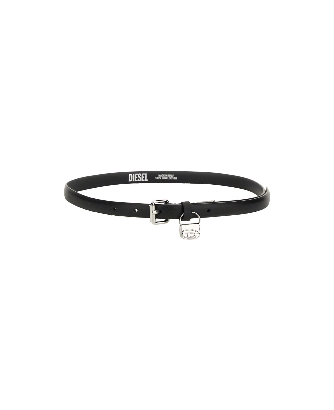 Diesel "b-charm Hip" Belt - BLACK