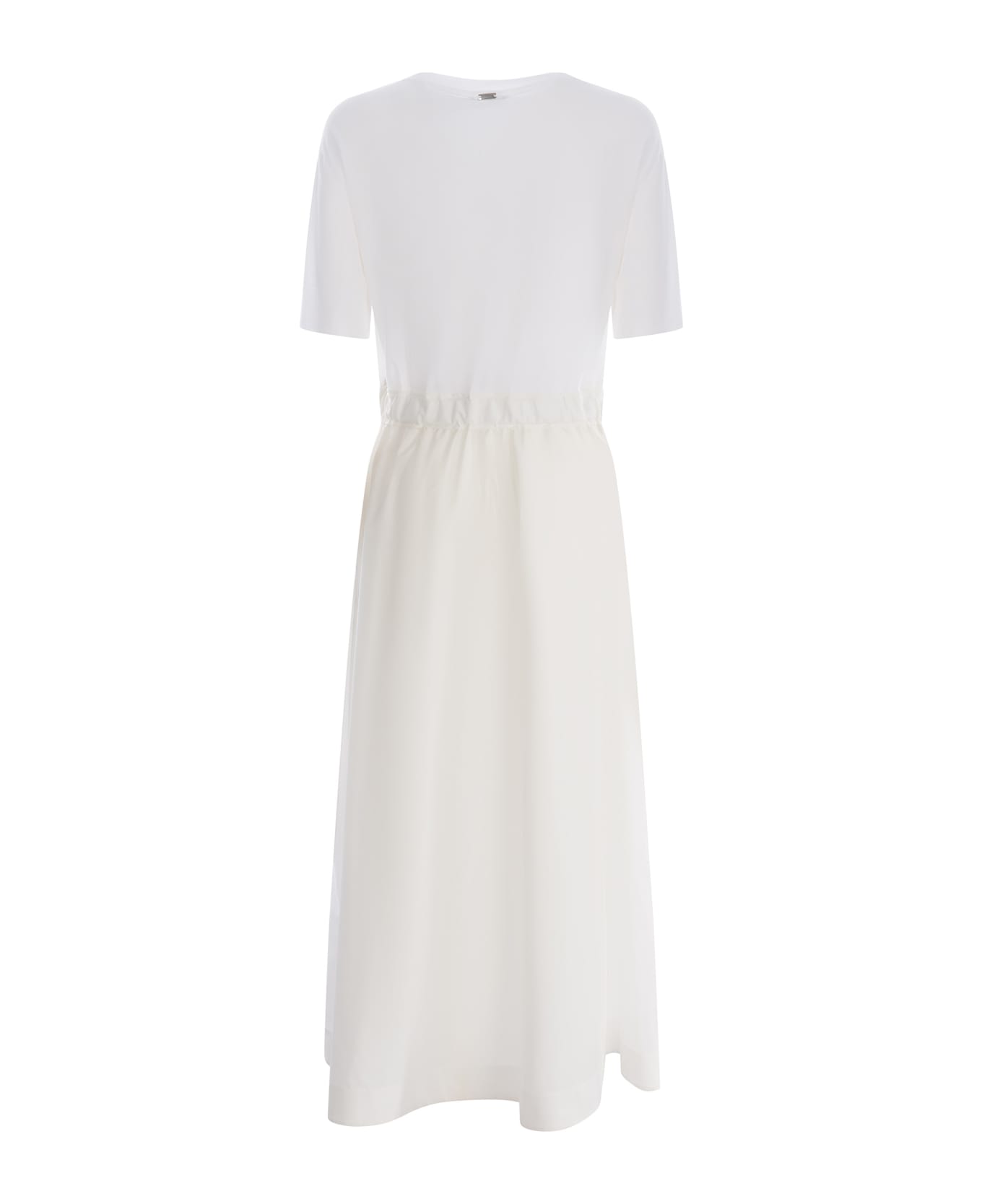 Herno Dress Herno Made Of Cotton - Bianco ワンピース＆ドレス
