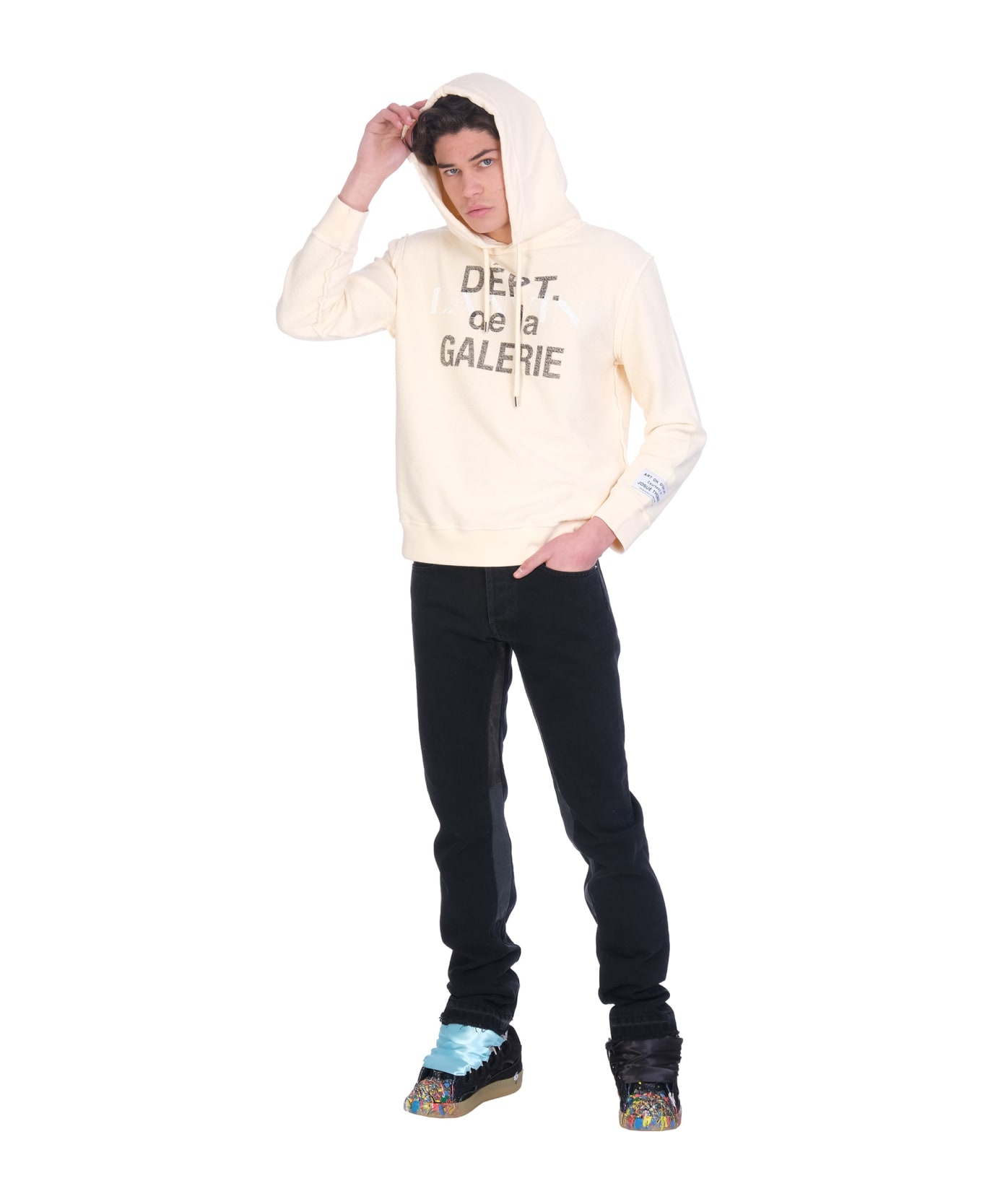 Gallery Dept. Sweatshirt In Beige Cotton - beige