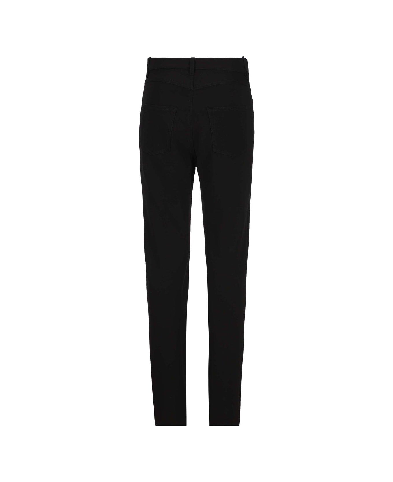 Balenciaga Straight-leg Tailored Trousers - Black ボトムス