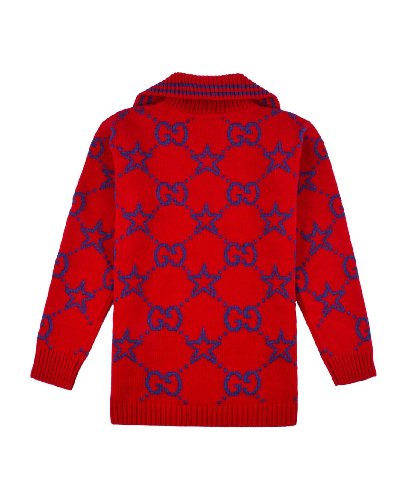Gucci Red Wool Sweater - Rosso