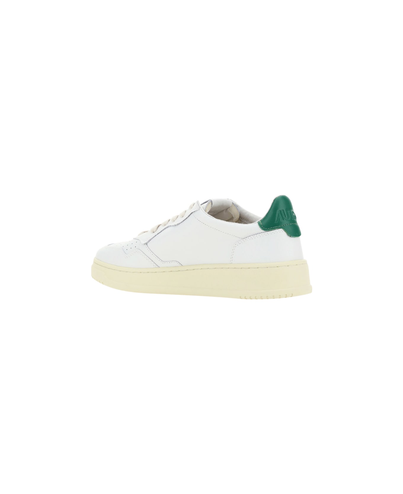 Autry Low 01 Sneakers - Bianco/Verde スニーカー
