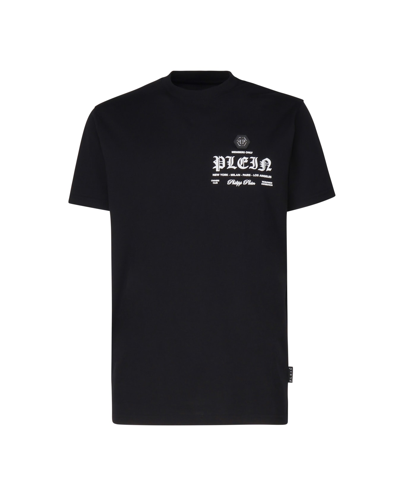 Philipp Plein T-shirt With Print - Black シャツ