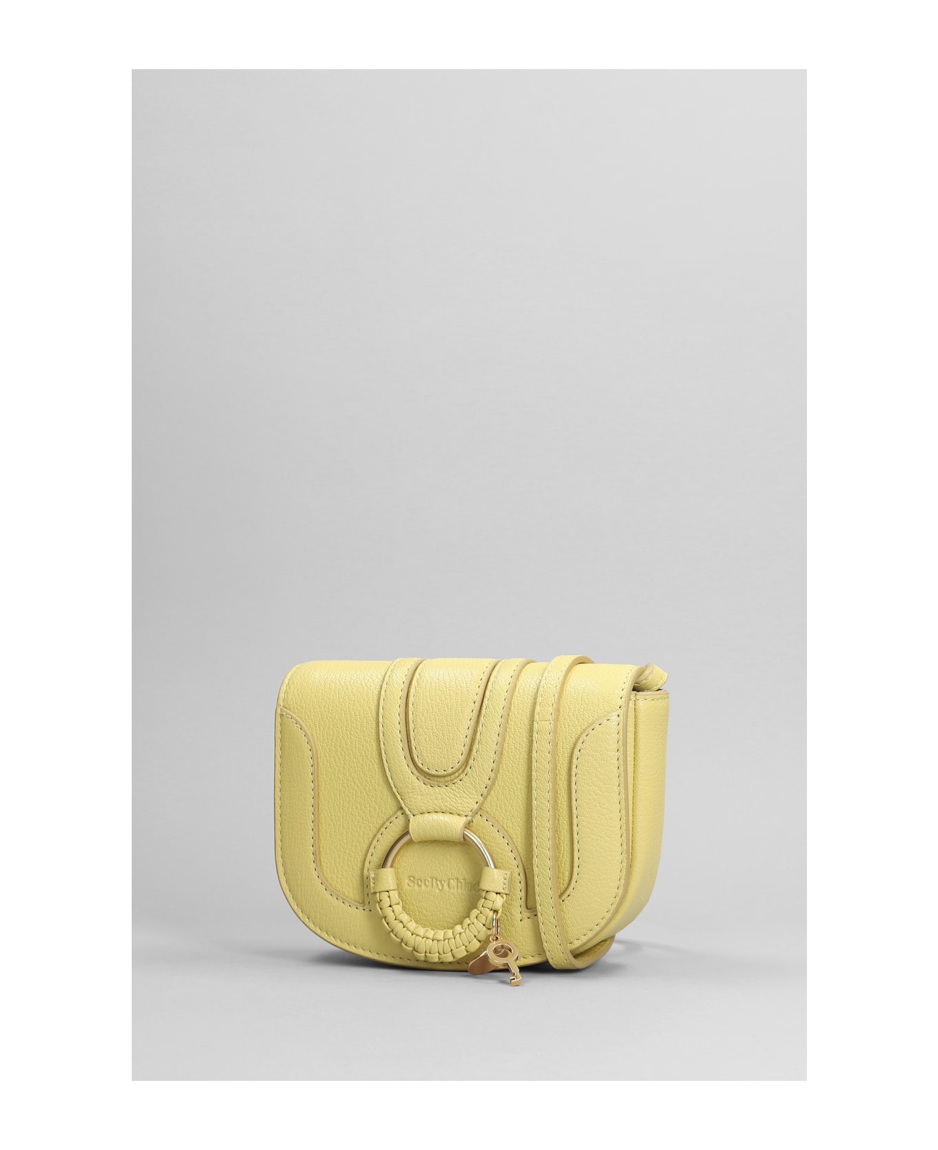 See by Chloé Hana Mini Shoulder Bag In Yellow Leather - yellow