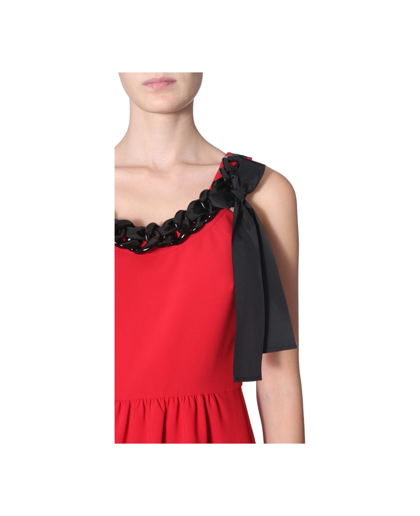 Boutique Moschino Tubino Dress - RED ワンピース＆ドレス