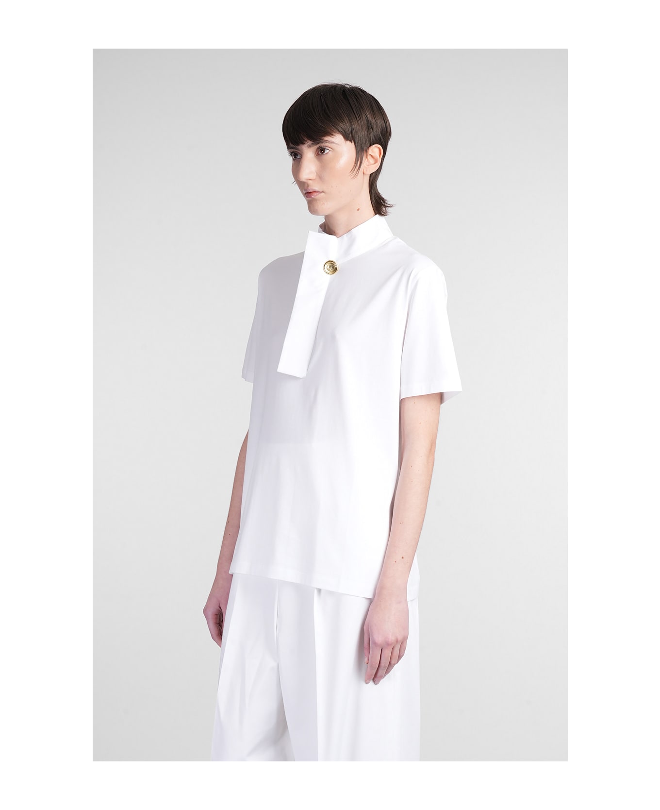 Givenchy T-shirt In White Cotton - white