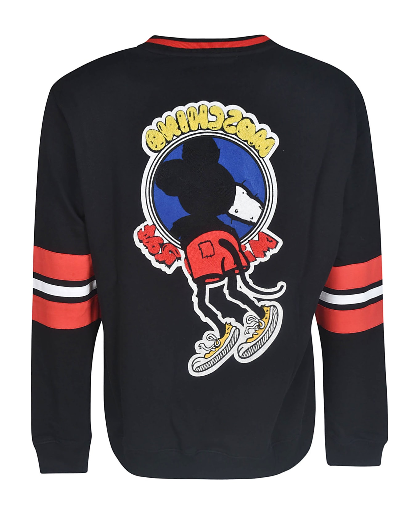 Moschino Mickey Rat Sweatshirt - Black/Multicolor