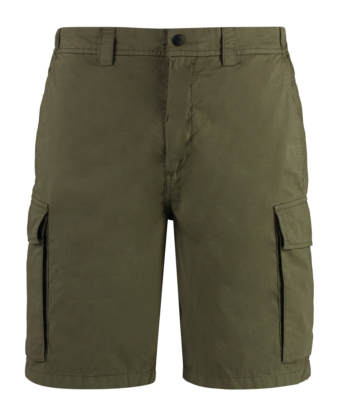 Woolrich Cotton Bermuda Shorts - green