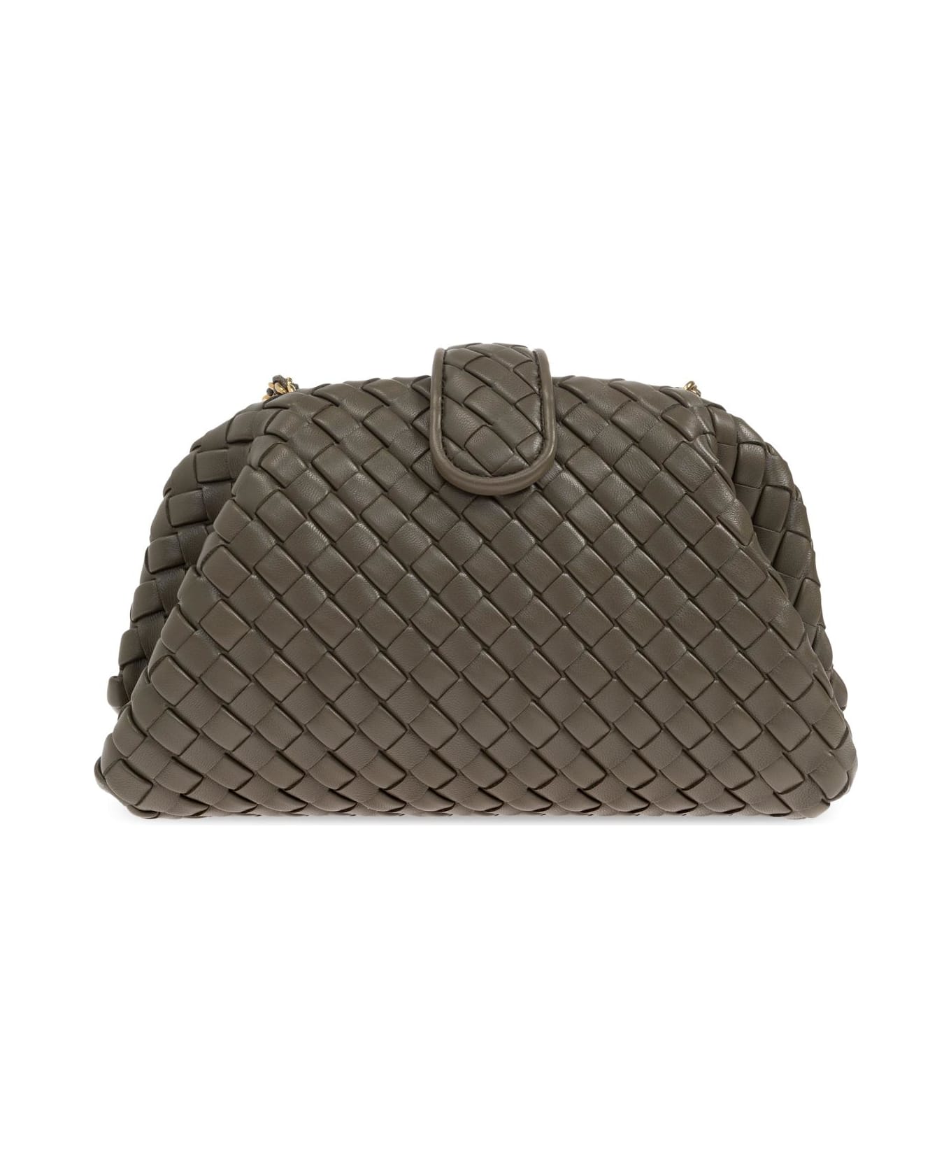Bottega Veneta Lauren 1980 Small Clutch - GREEN