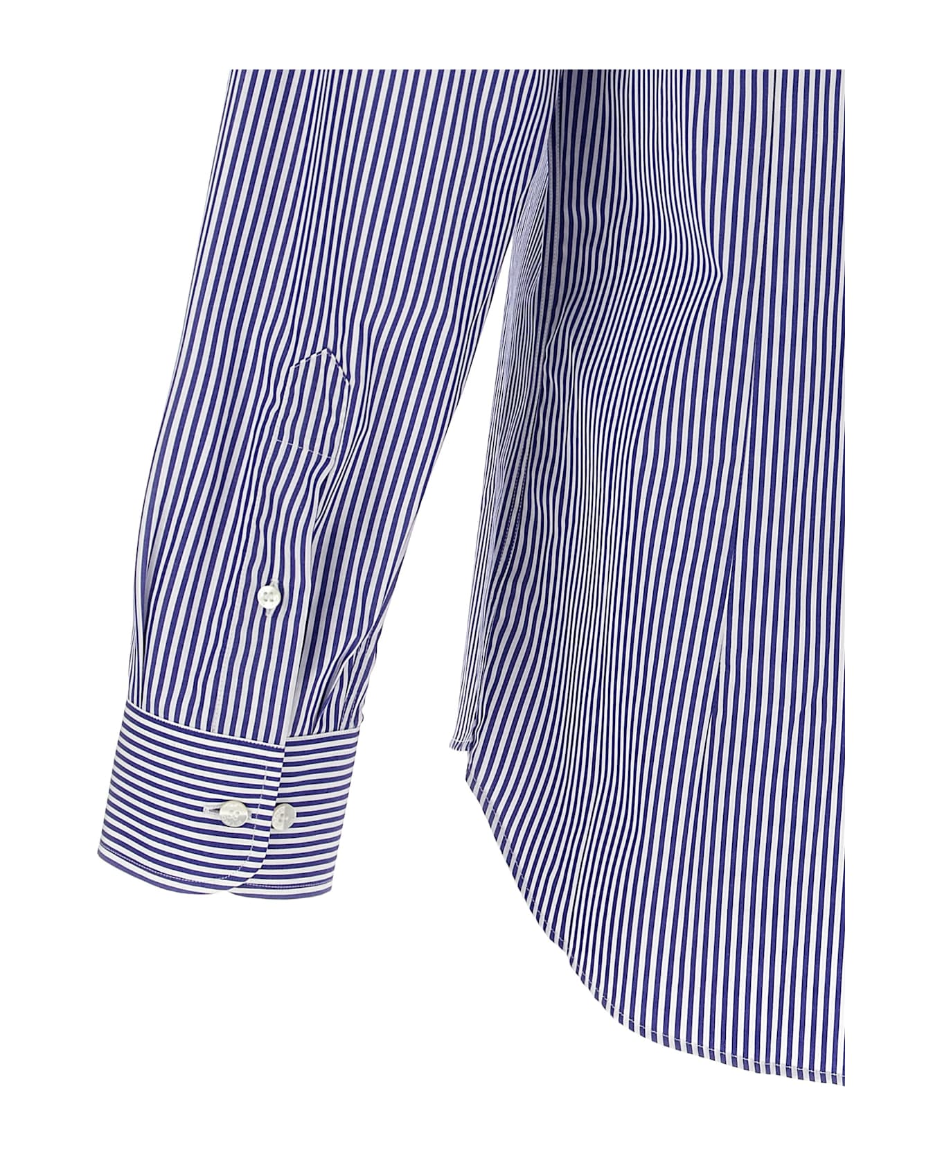 Etro 
pegaso
 Striped Shirt - Blue