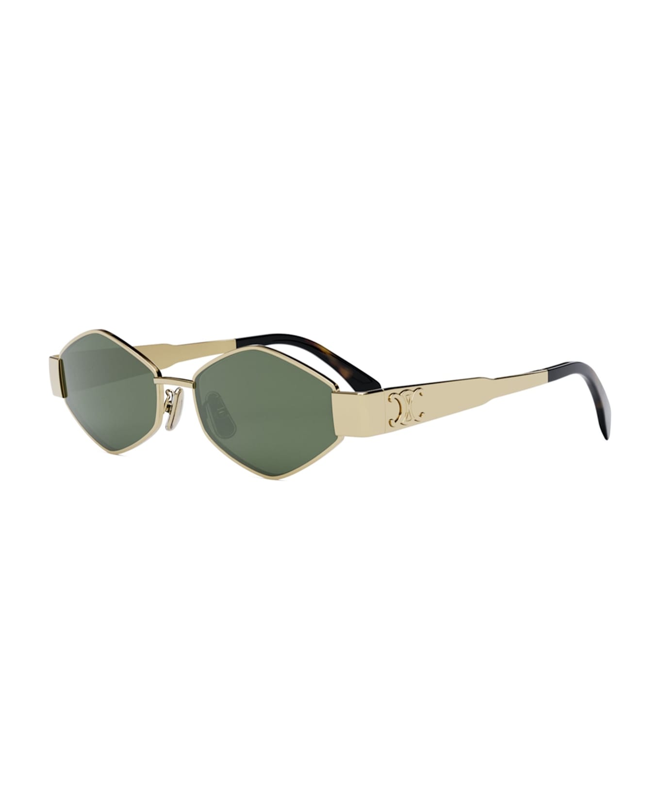 Celine Metal Triomphe Cl40254u - Gold Sunglasses - Gold