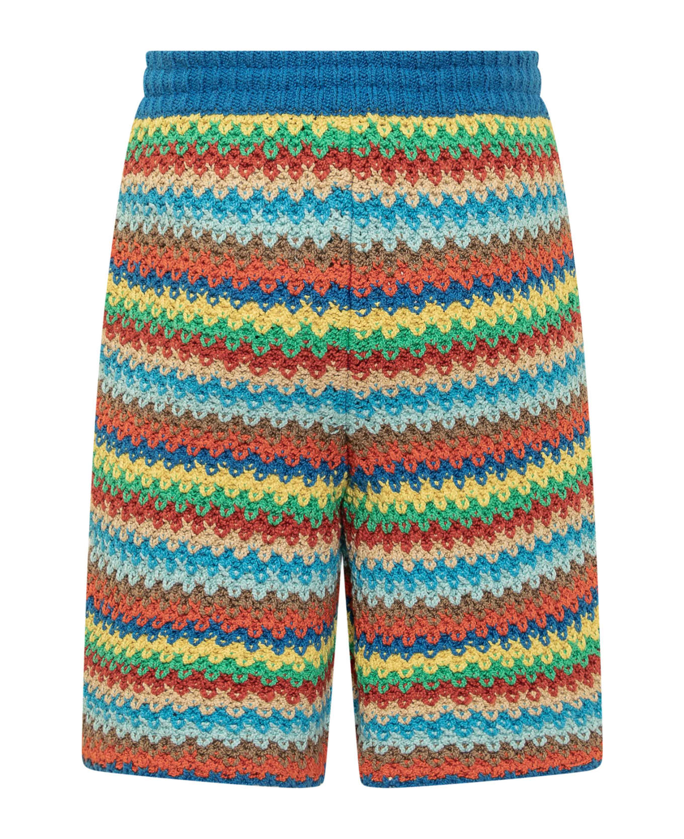 Alanui Knitted Shorts - MULTICOLOR