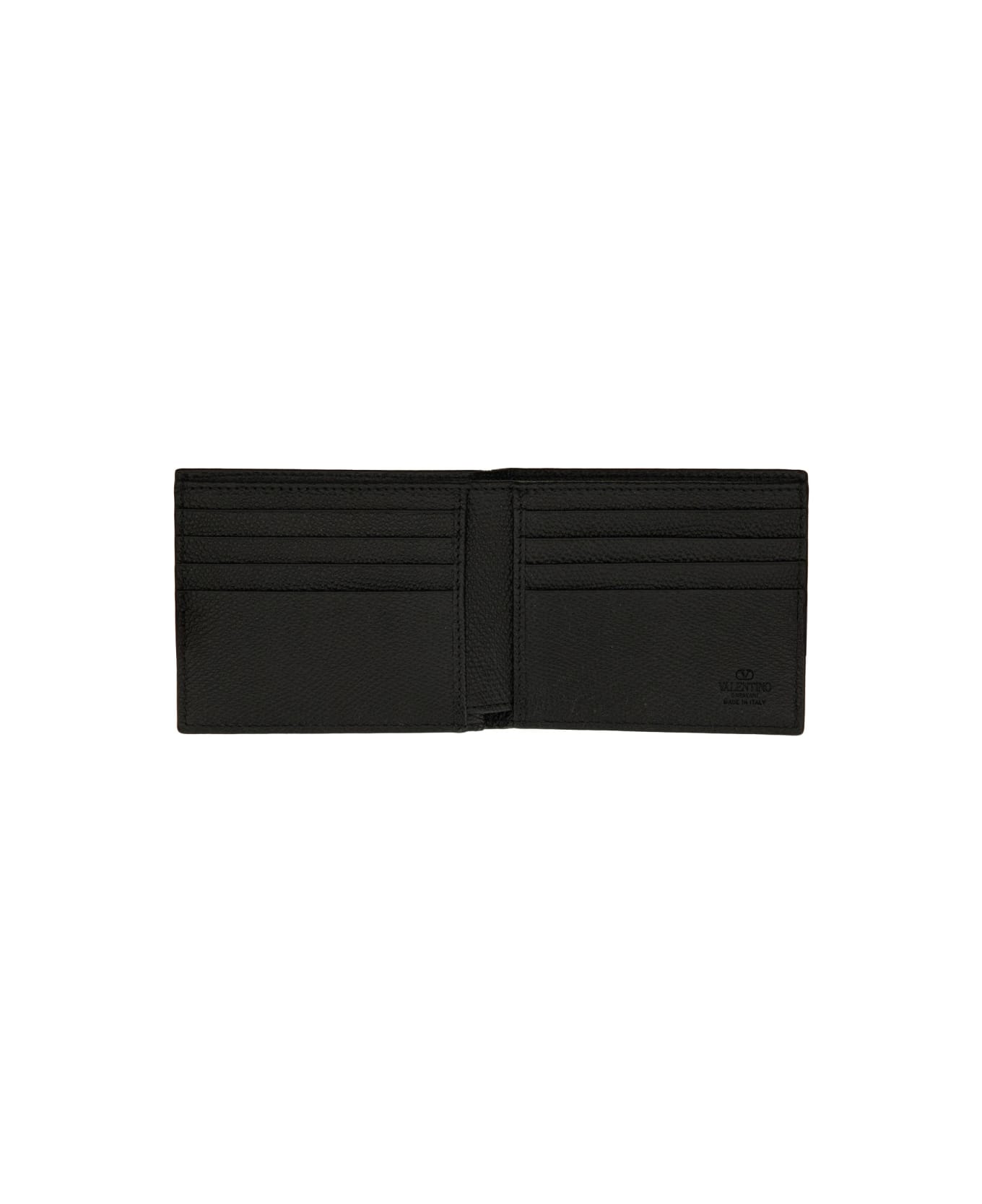 Valentino Garavani "vlogo Signature" Wallet - BLACK