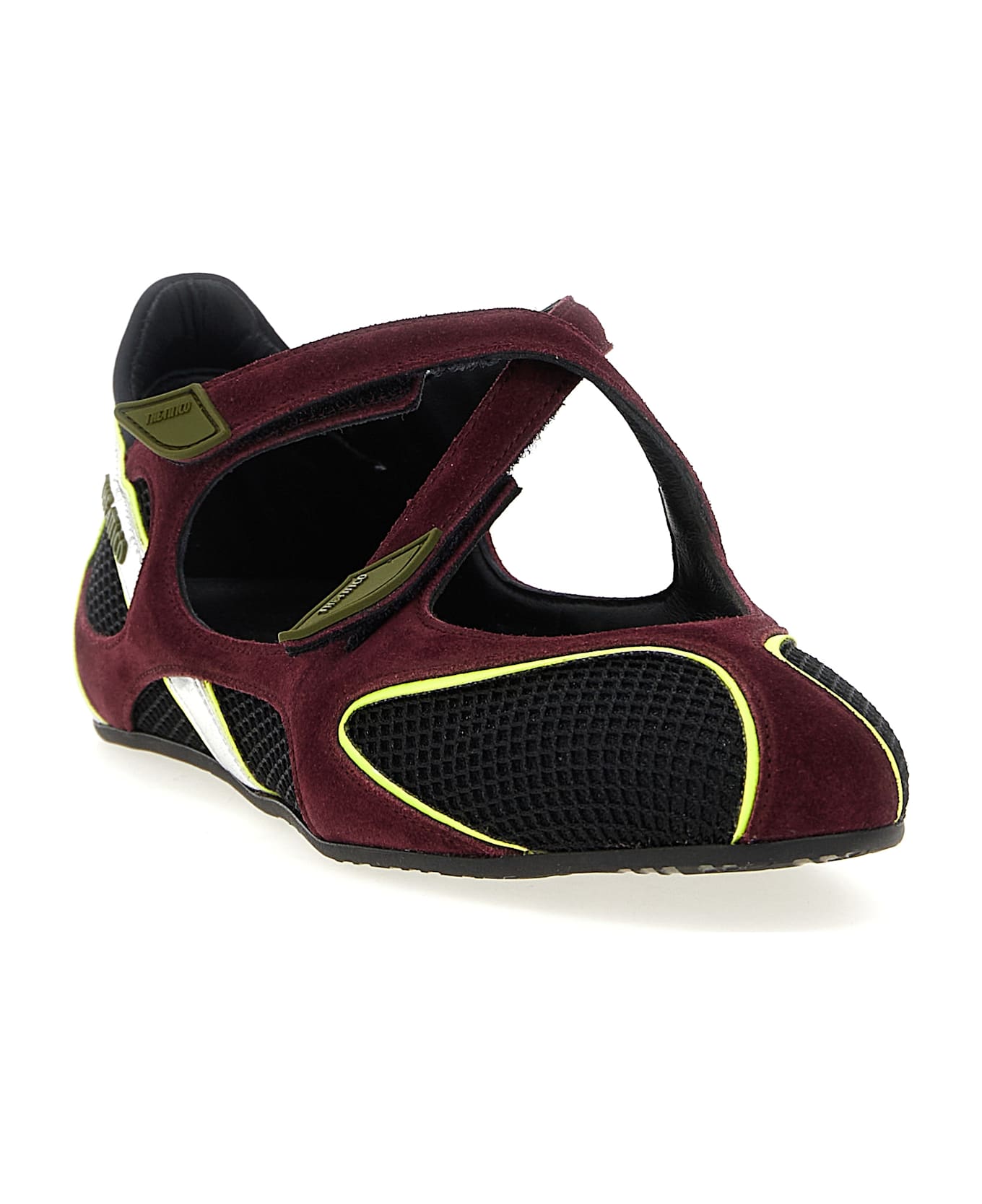 The Attico 'floor 01' Ballet Flats - Multicolor