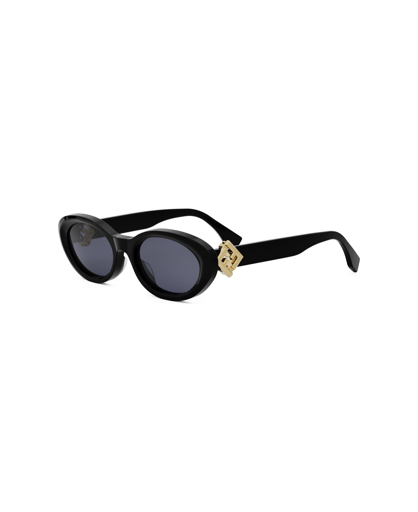Fendi Eyewear Fe40140u Ff Diamonds 01a Nero Sunglasses - Nero