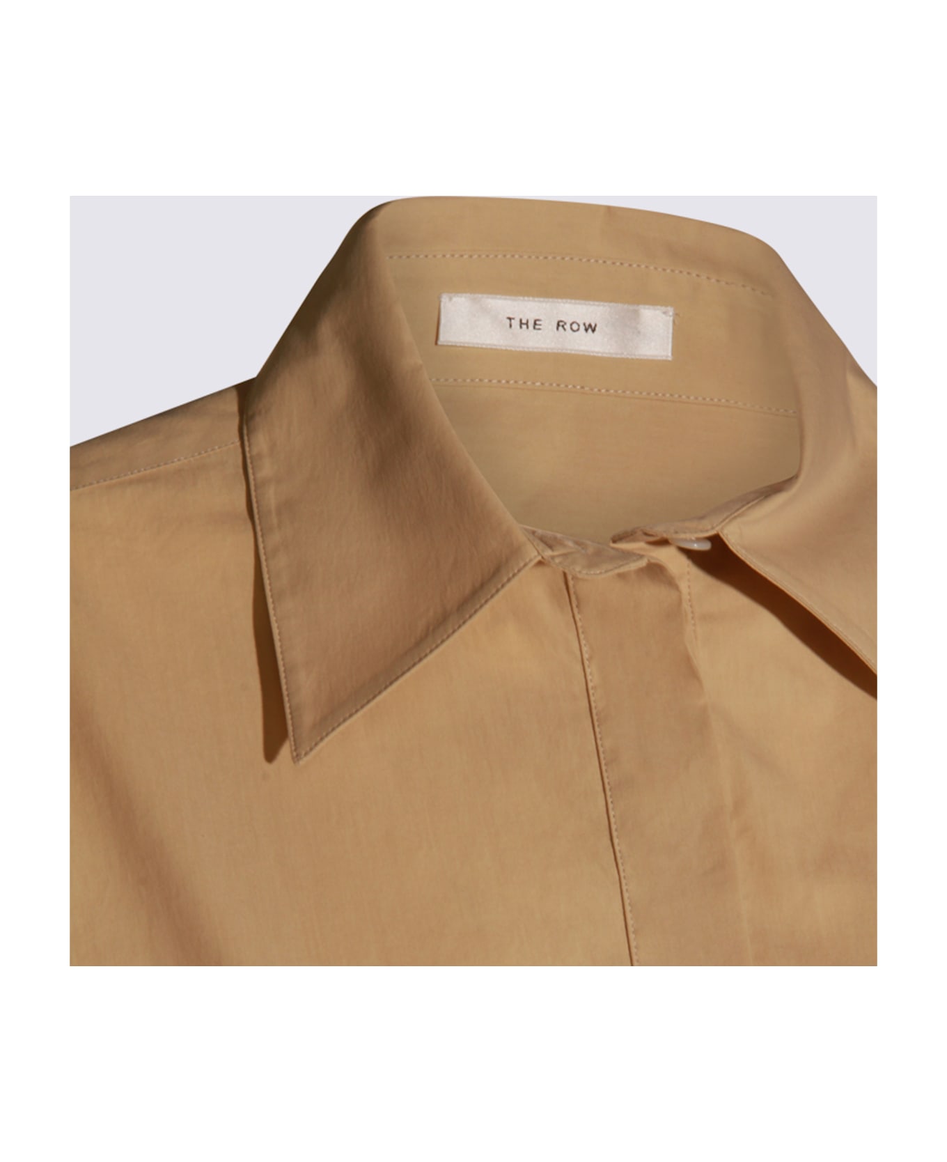 The Row Sand Cotton Shirt - SAND