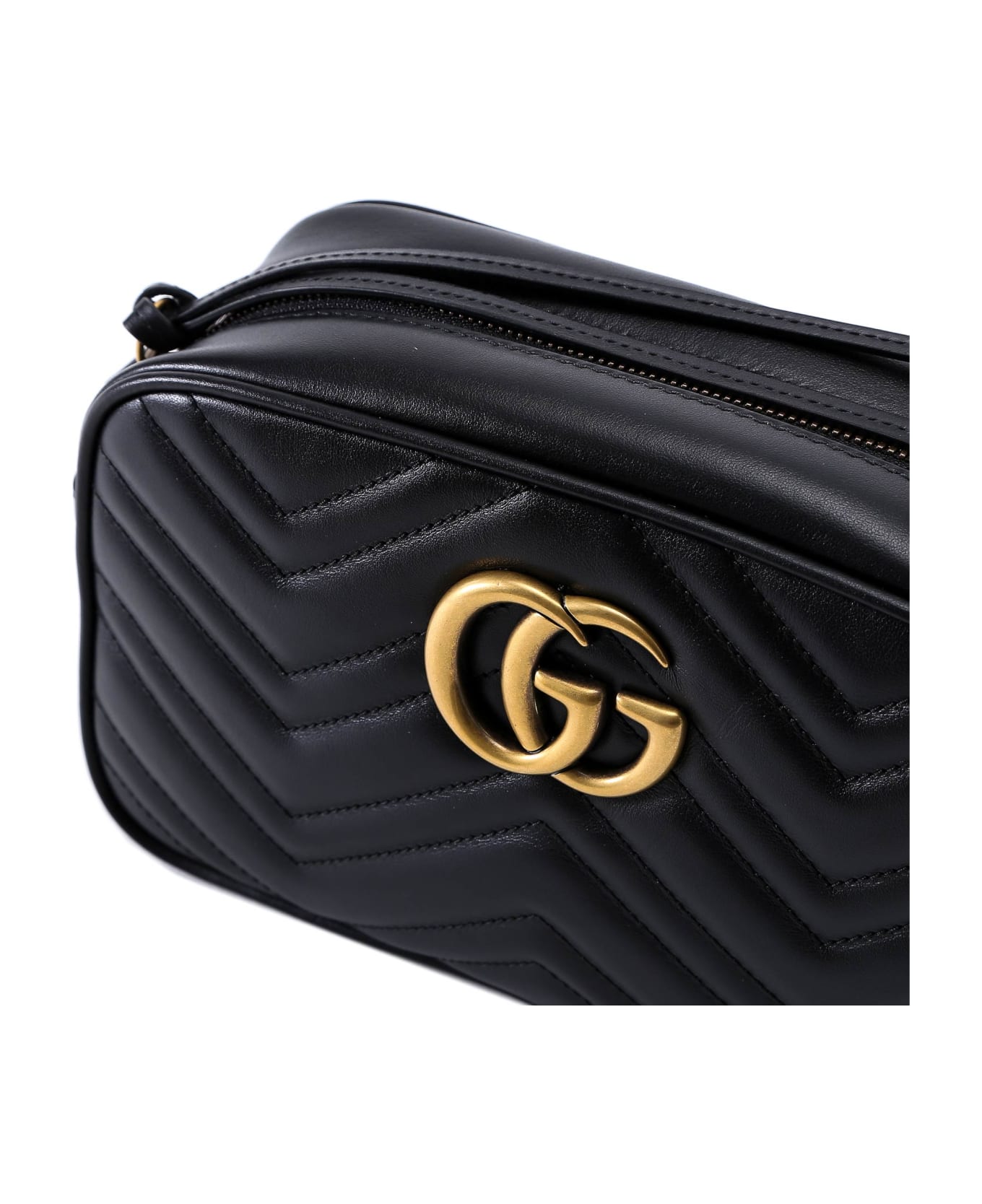 Gucci Gg Marmont Shoulder Bag - Nero ショルダーバッグ