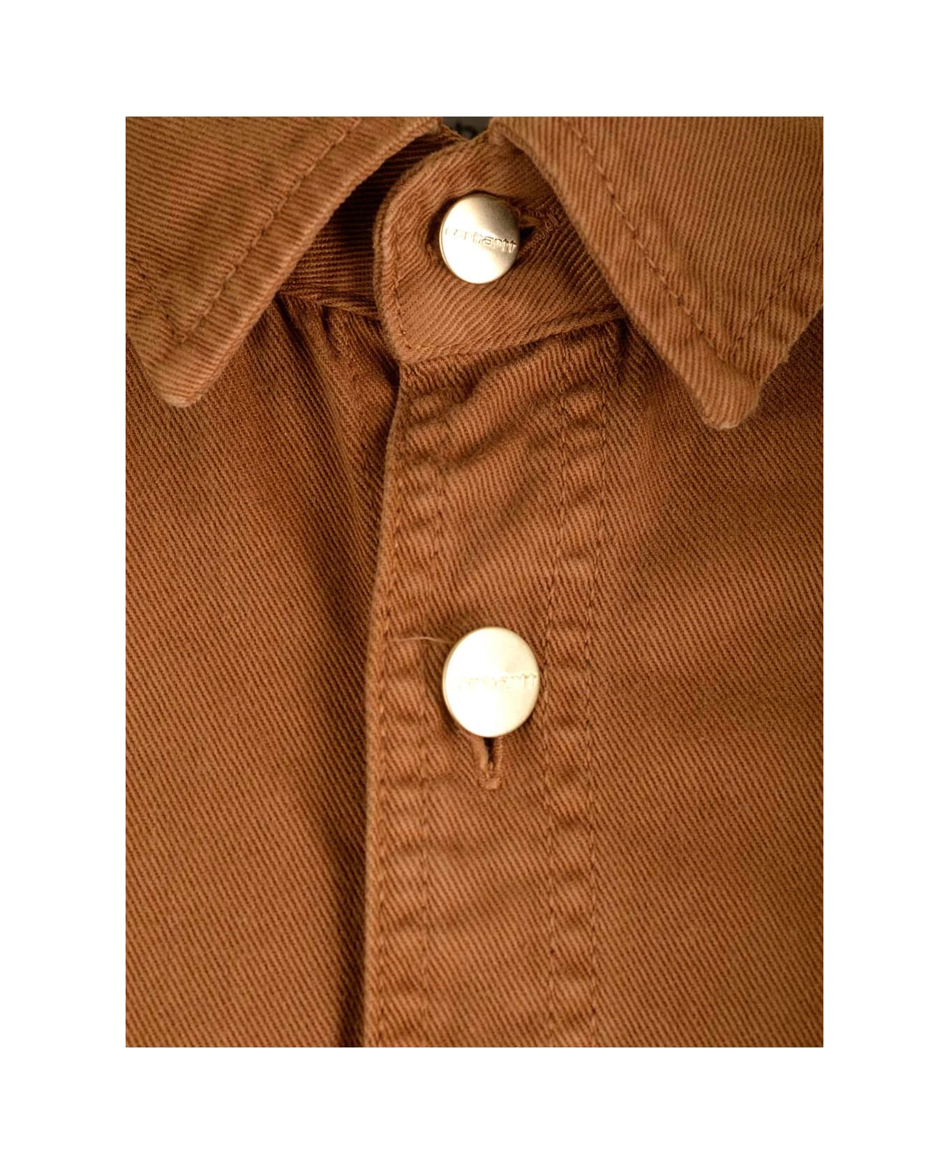 Carhartt Pecan Overshirt - Hzgd Brown Garment