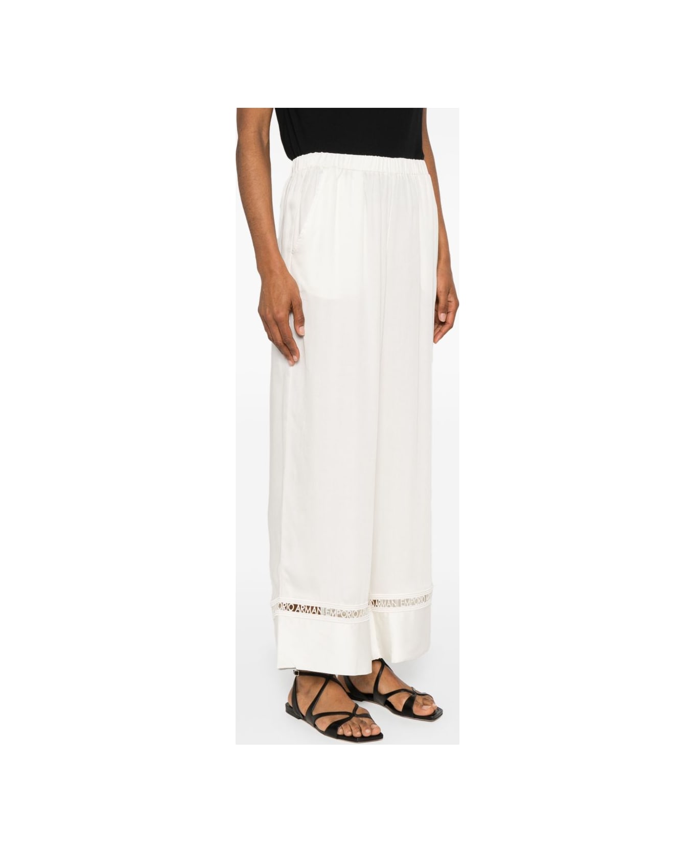 Emporio Armani Beach Trousers - White
