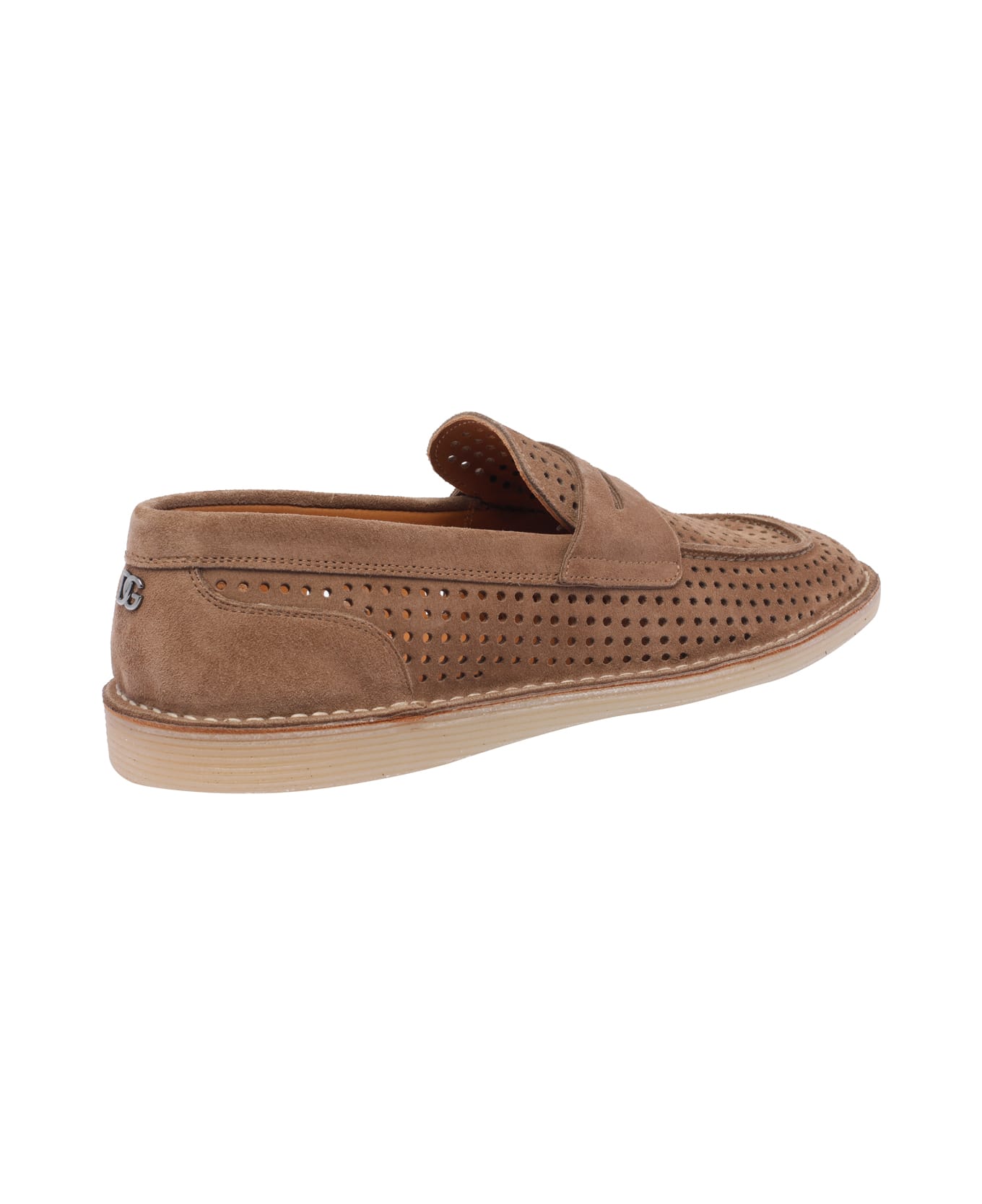 Dolce 
Gabbana Loafers - Brown