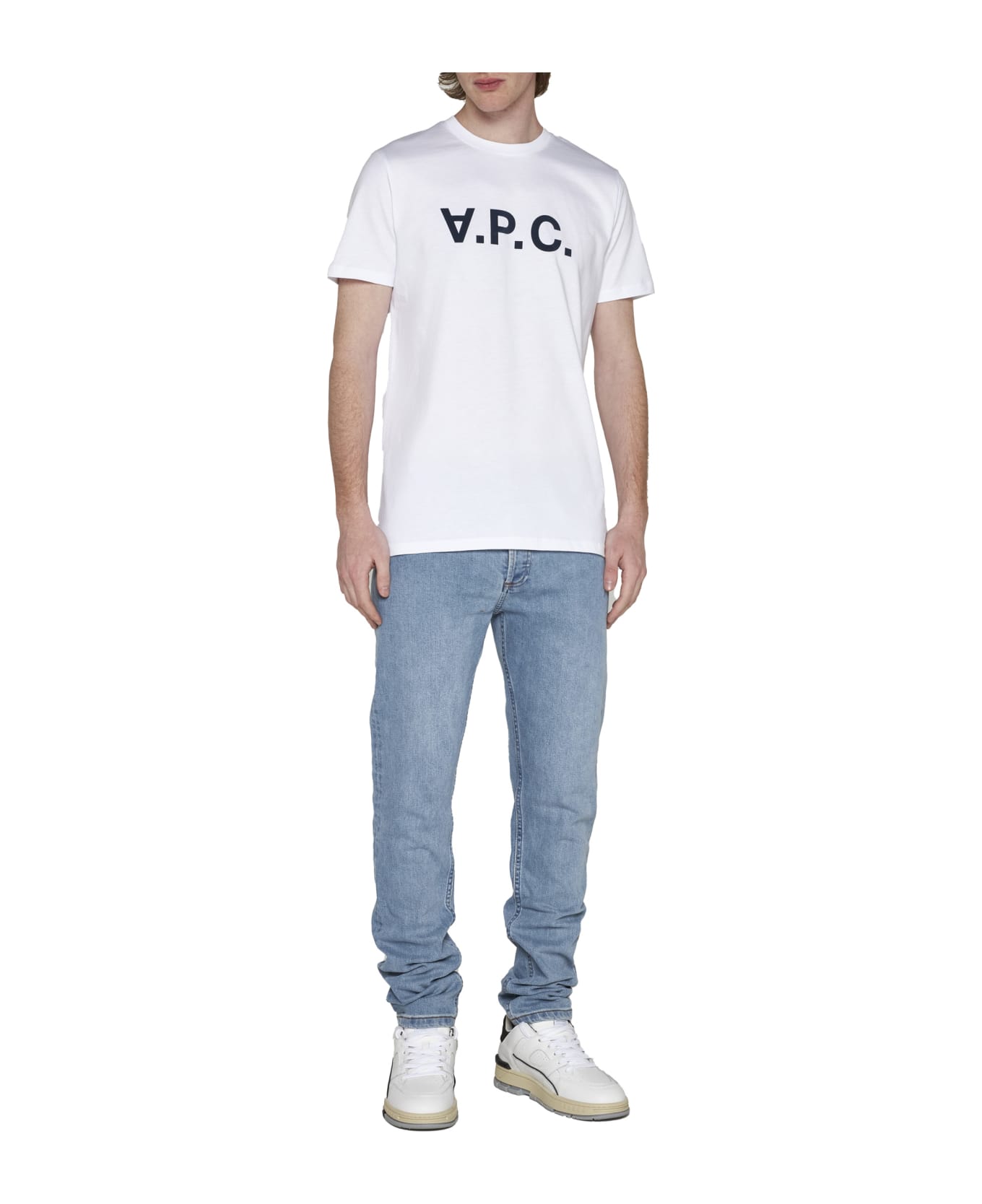 A.P.C. Vpc Logo T-shirt - Blue