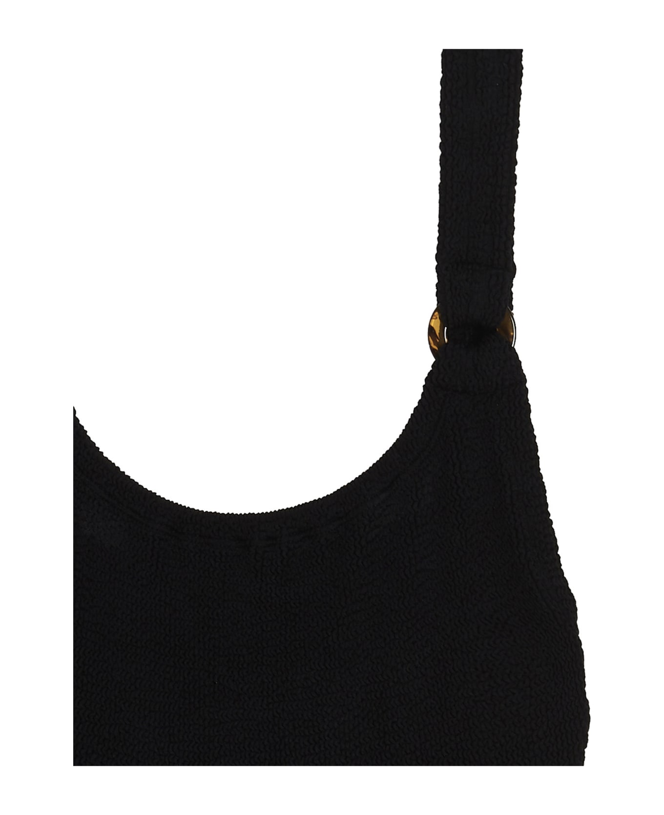 Hunza G 
domino
 One-piece Swimsuit - Black  