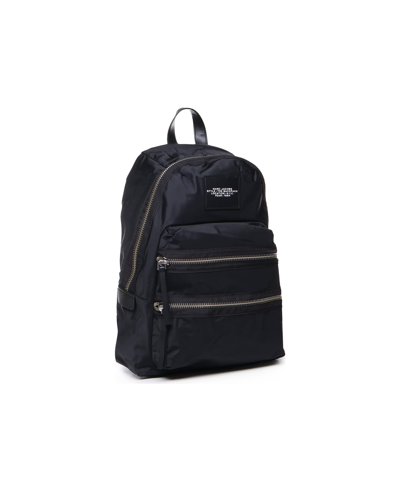 Marc Jacobs The Large Backpack' Backpack With Zip - Black