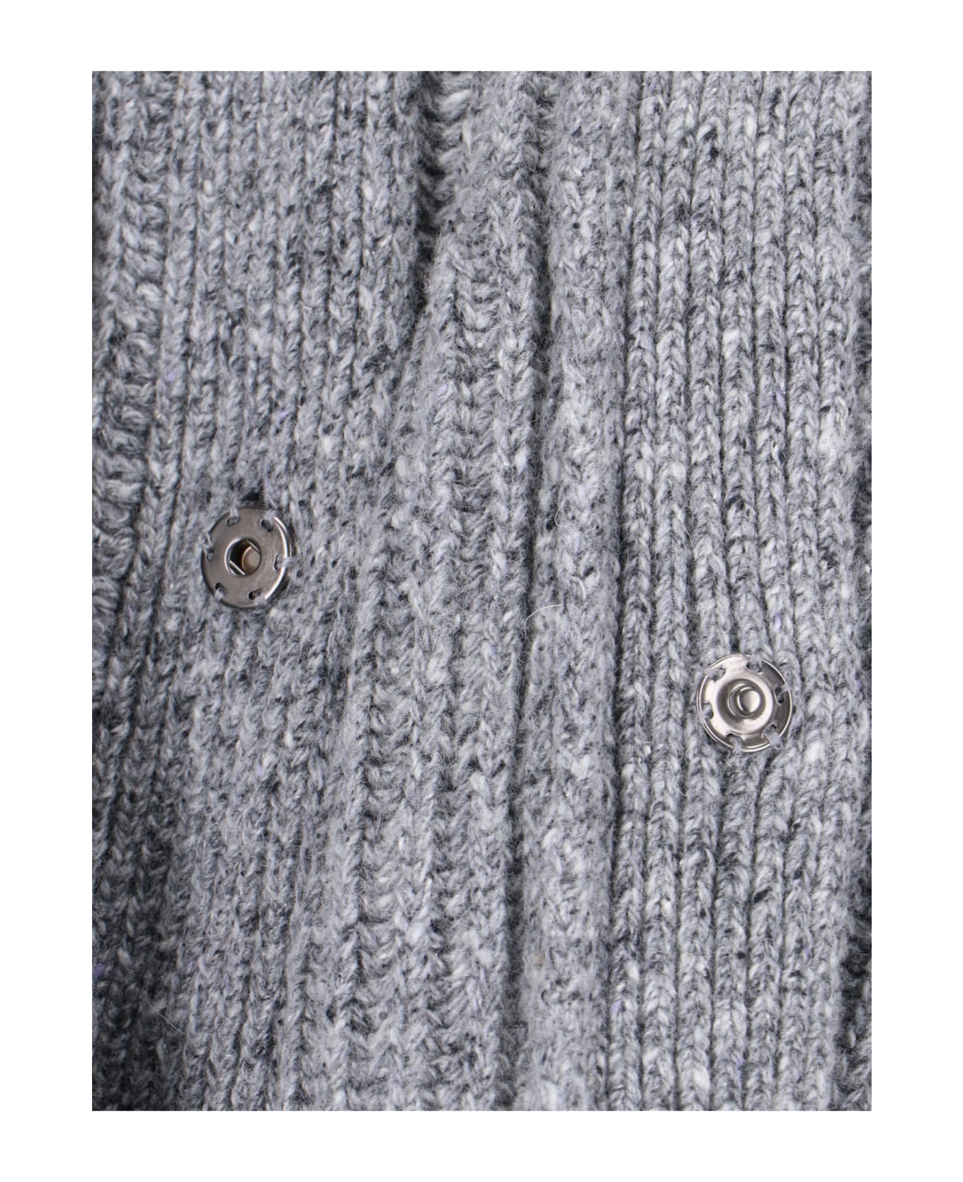 Ma'ry'ya V-neck Cardigan - Gray