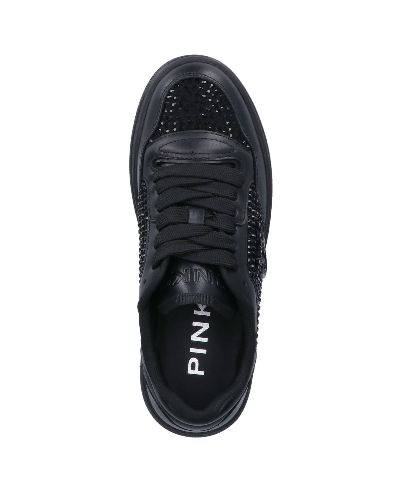 Pinko 'mandy' Rhinestone Sneakers - Black スニーカー