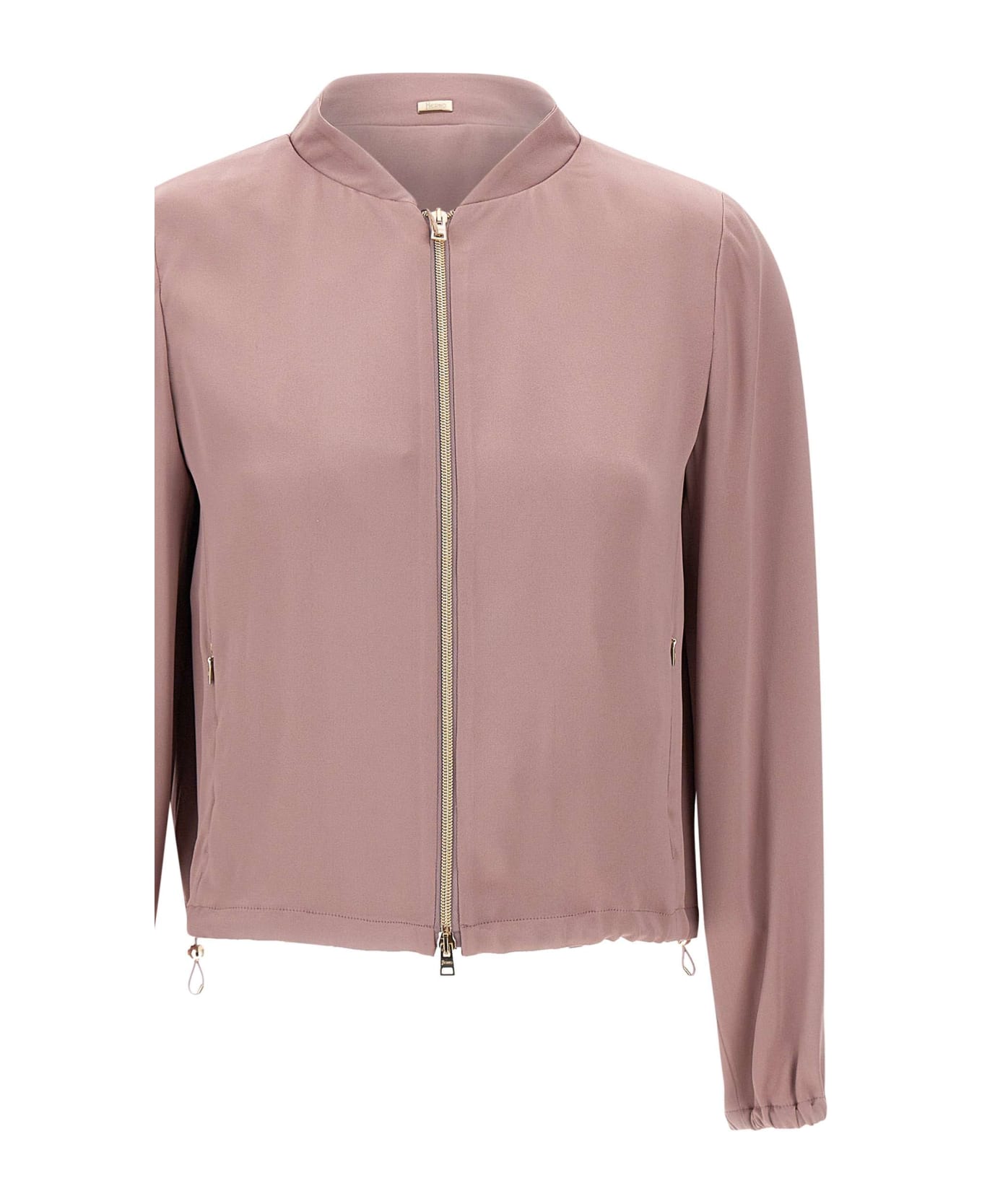 Herno Zipped Drawstring Hem Jacket - PINK