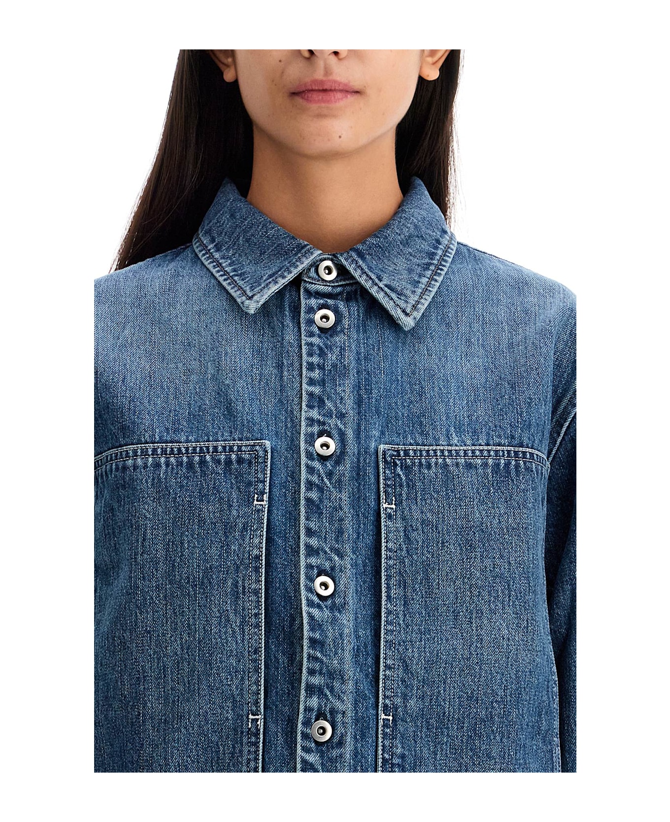 Jil Sander Denim Overshirt - CANARD (Blue)