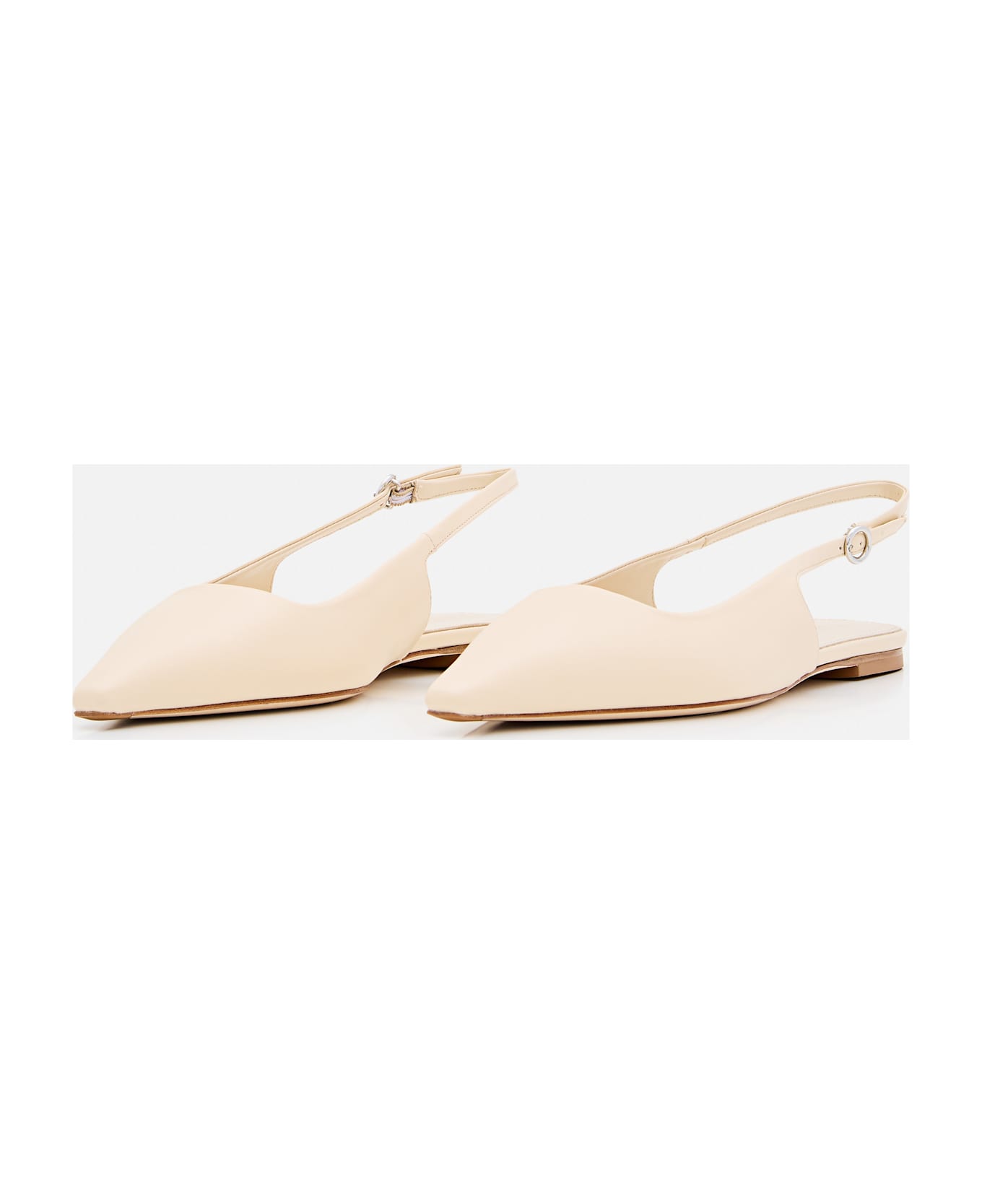 aeyde Fedora Nappa Leather Creamy - Beige