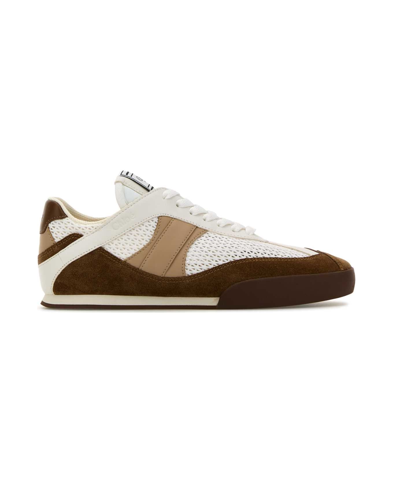 Chloé Multicolor Chloã© Kick Sneakers - NATURALBROWN