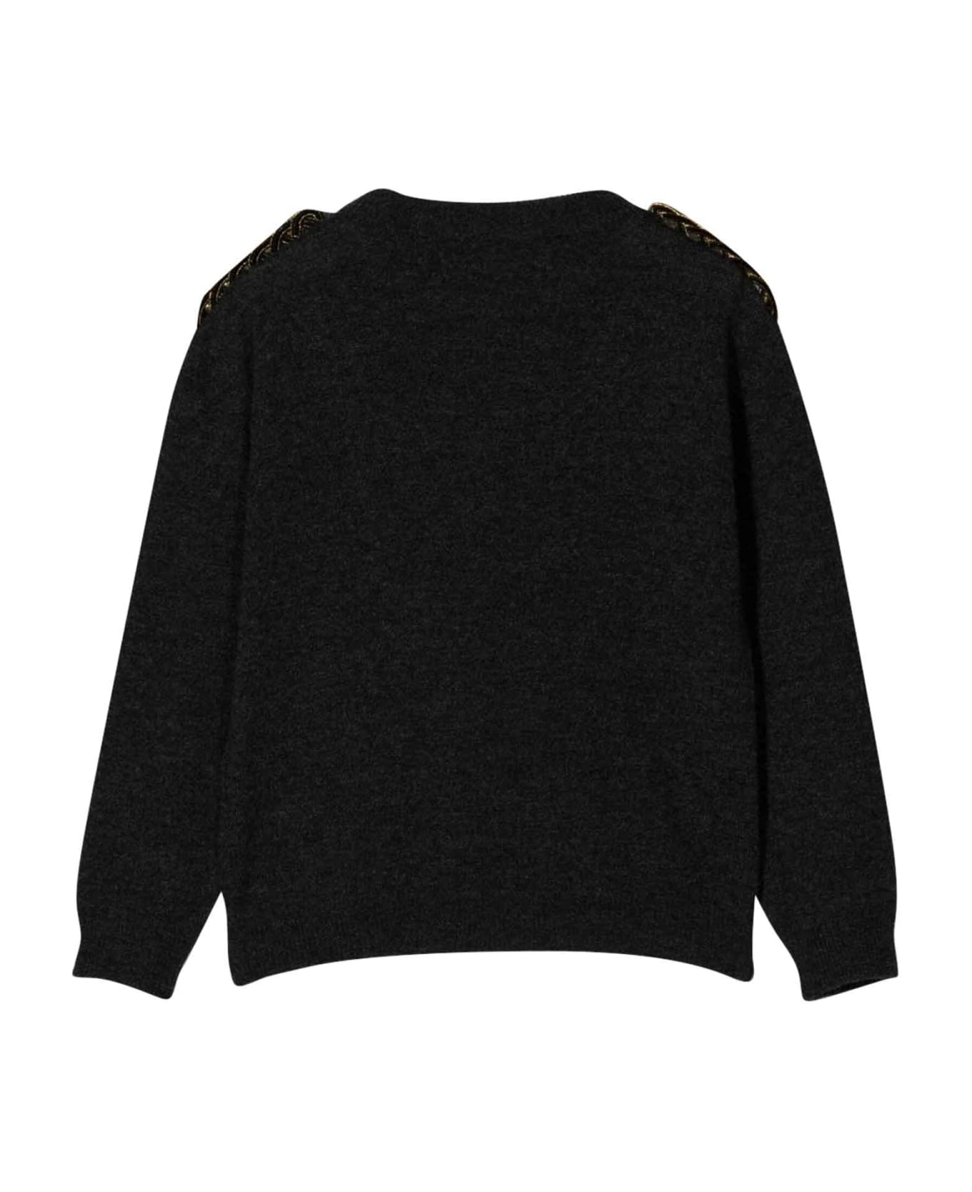 Balmain Gray Sweater Boy - Grigio