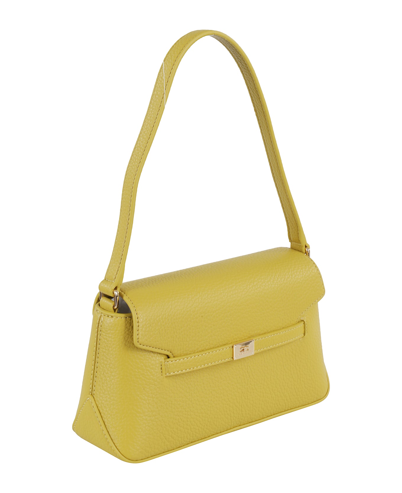 Elisabetta Franchi Shoulder Bag - Curry