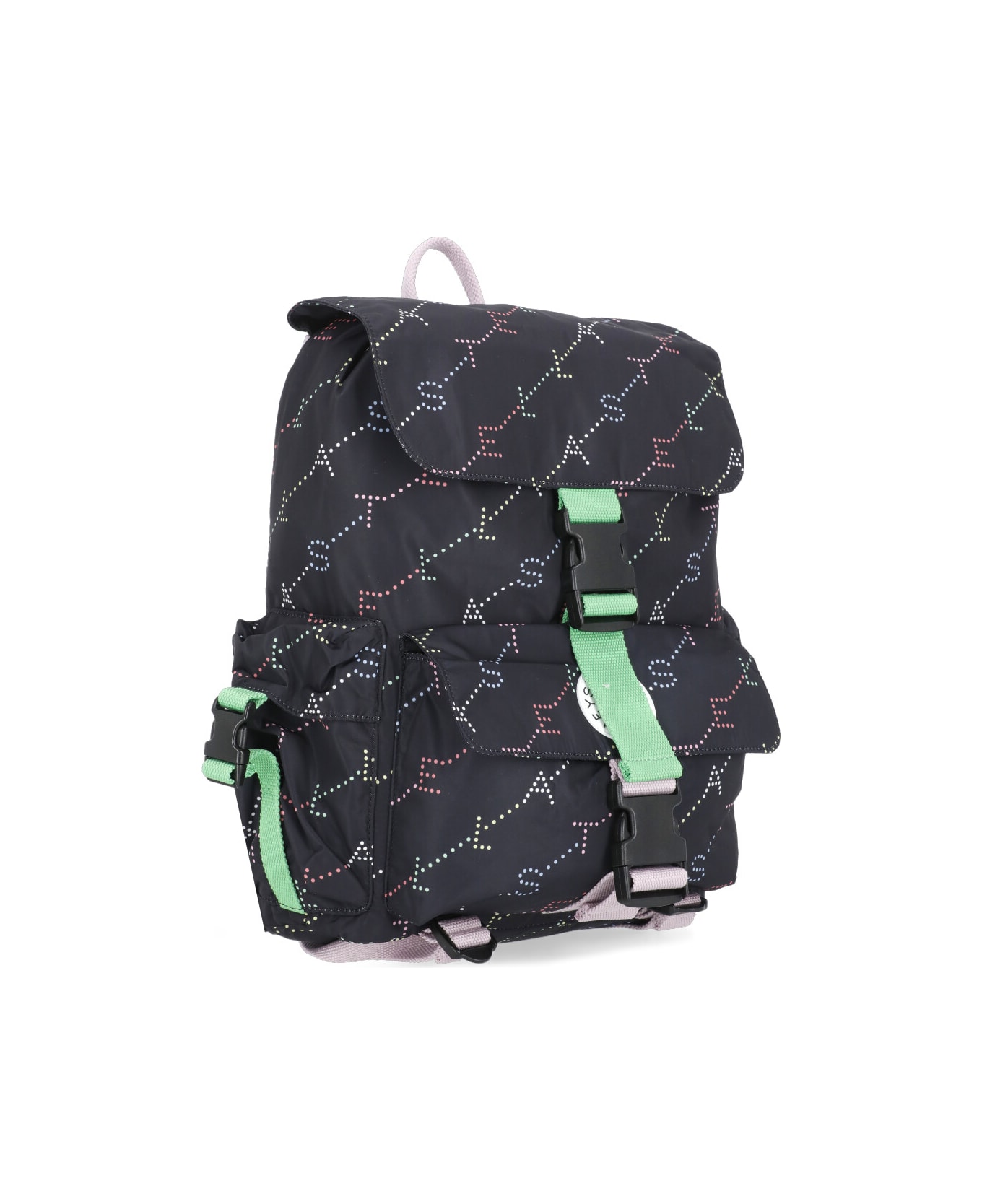 Stella McCartney Backpack With Logo - Nero