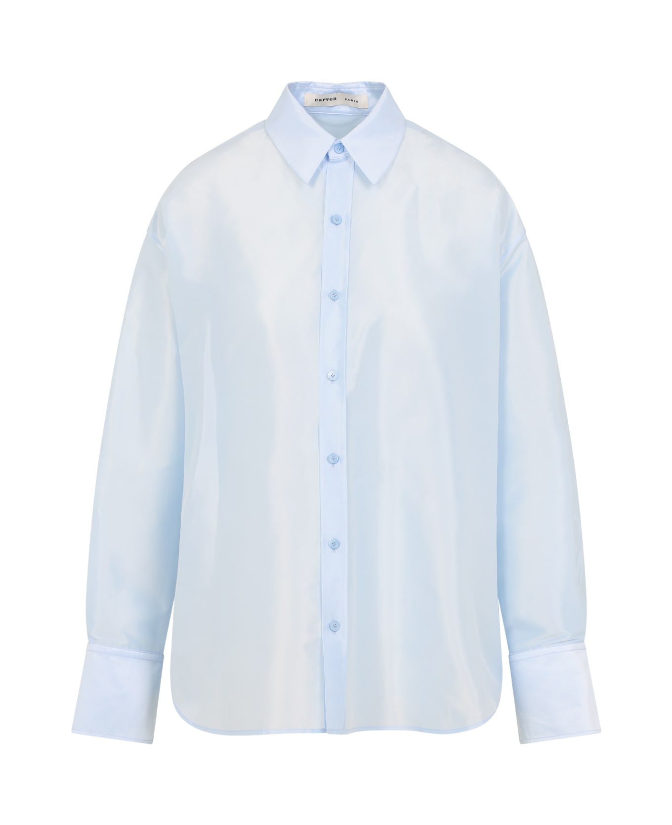 Carven Mens Shirt - Duck Egg Blue
