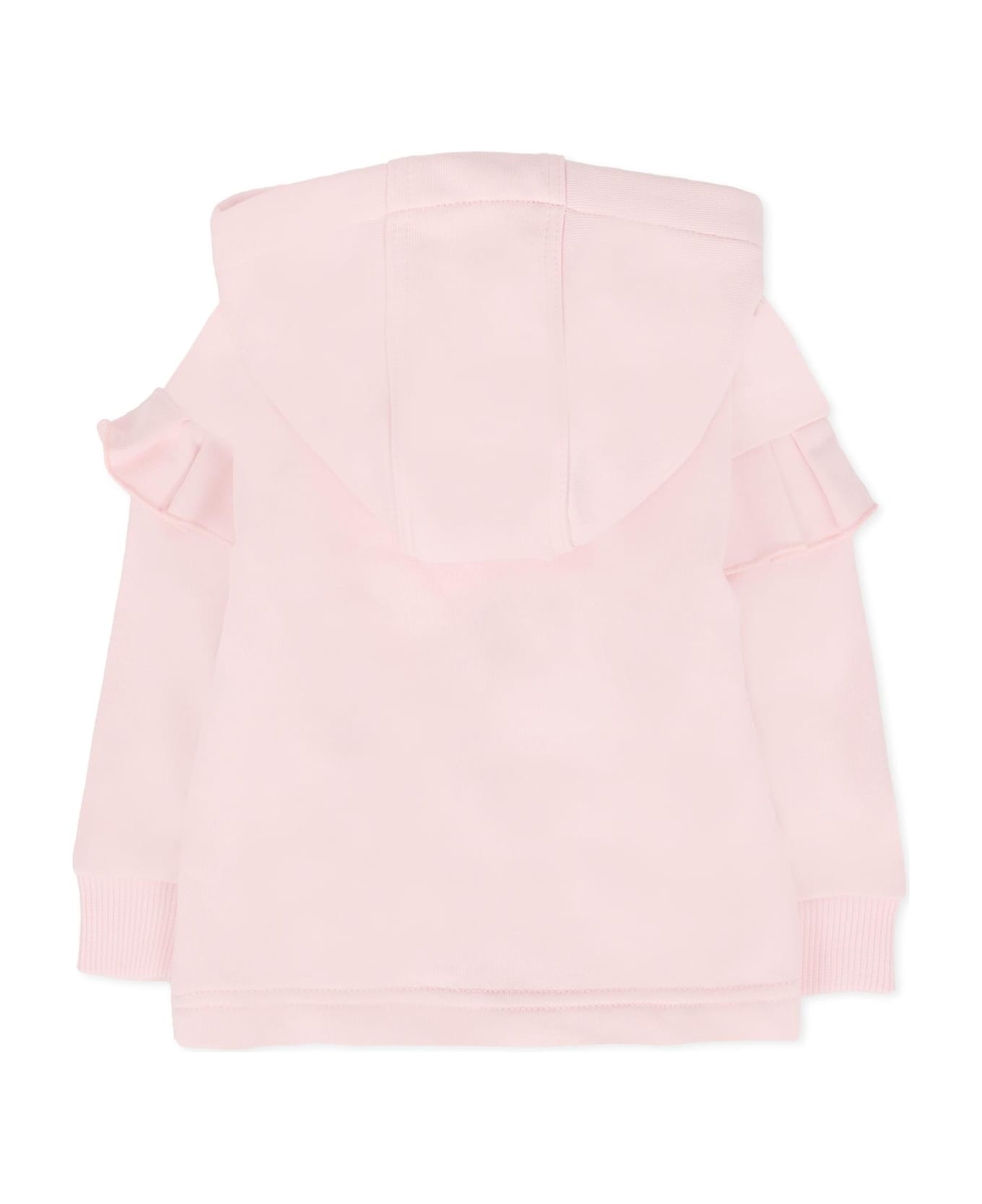 Givenchy Pink Sweatshirt For Baby Girl With Logo - Pink