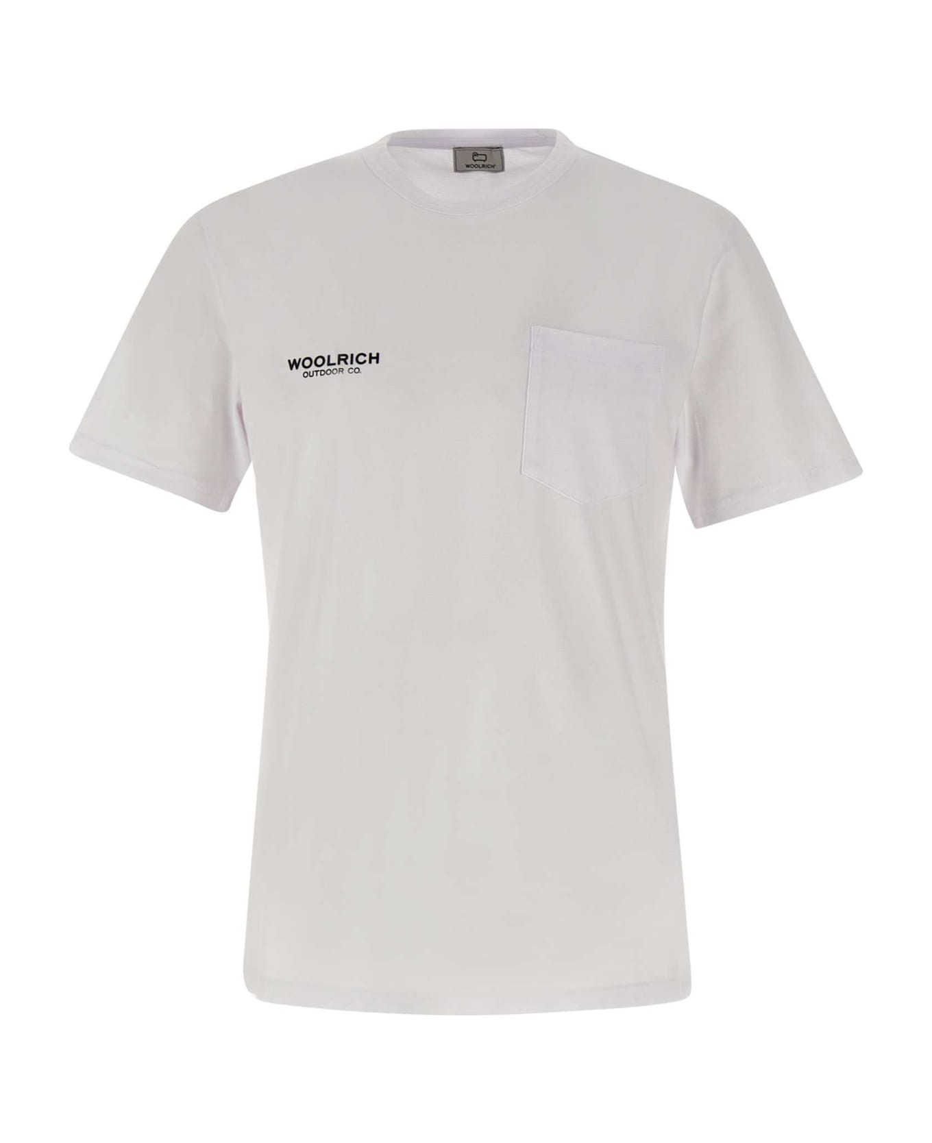 Woolrich "safari" Cotton T-shirt - WHITE