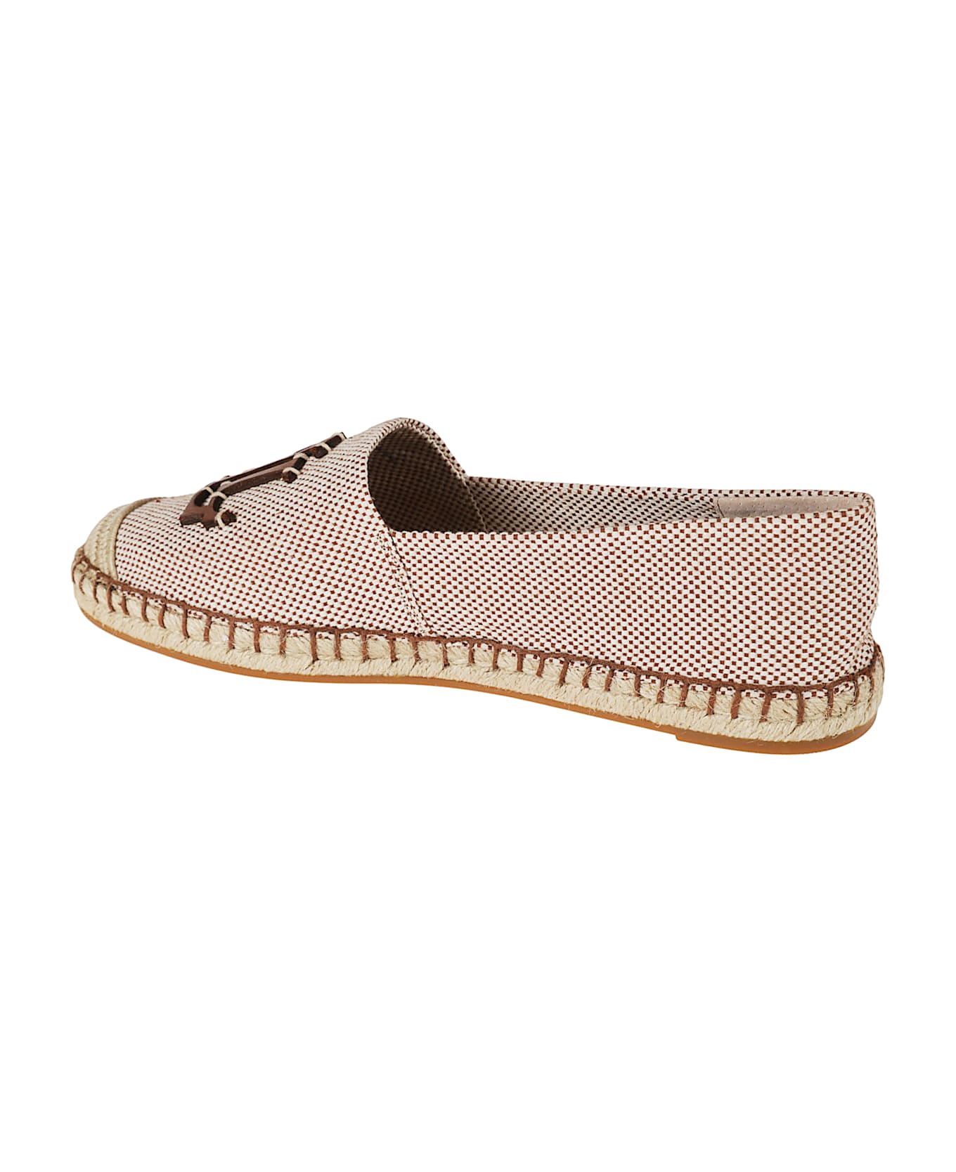 Ralph Lauren Cameryn Logo Espadrillas - Cuoio