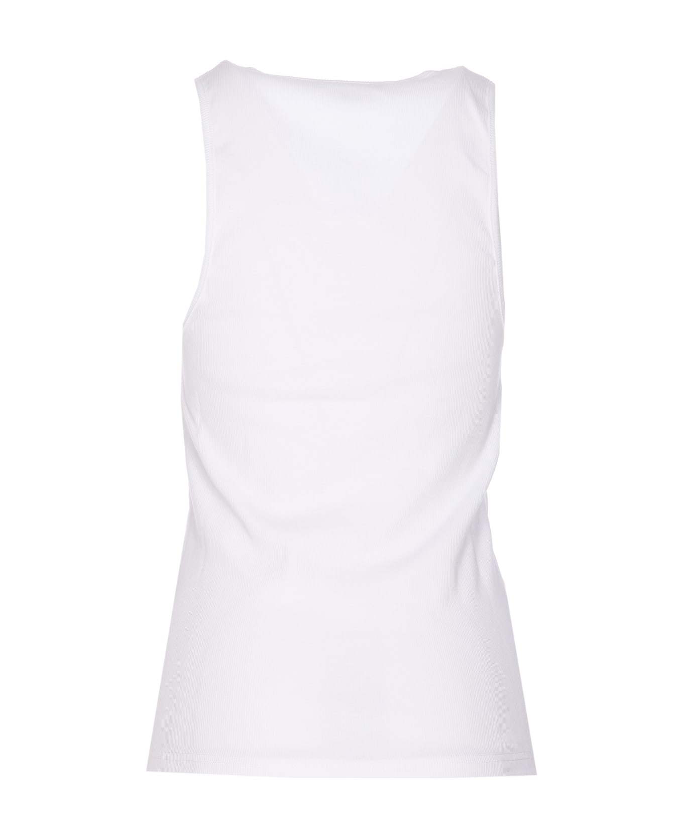 J.W. Anderson Logo Embroidery Tank Top - White