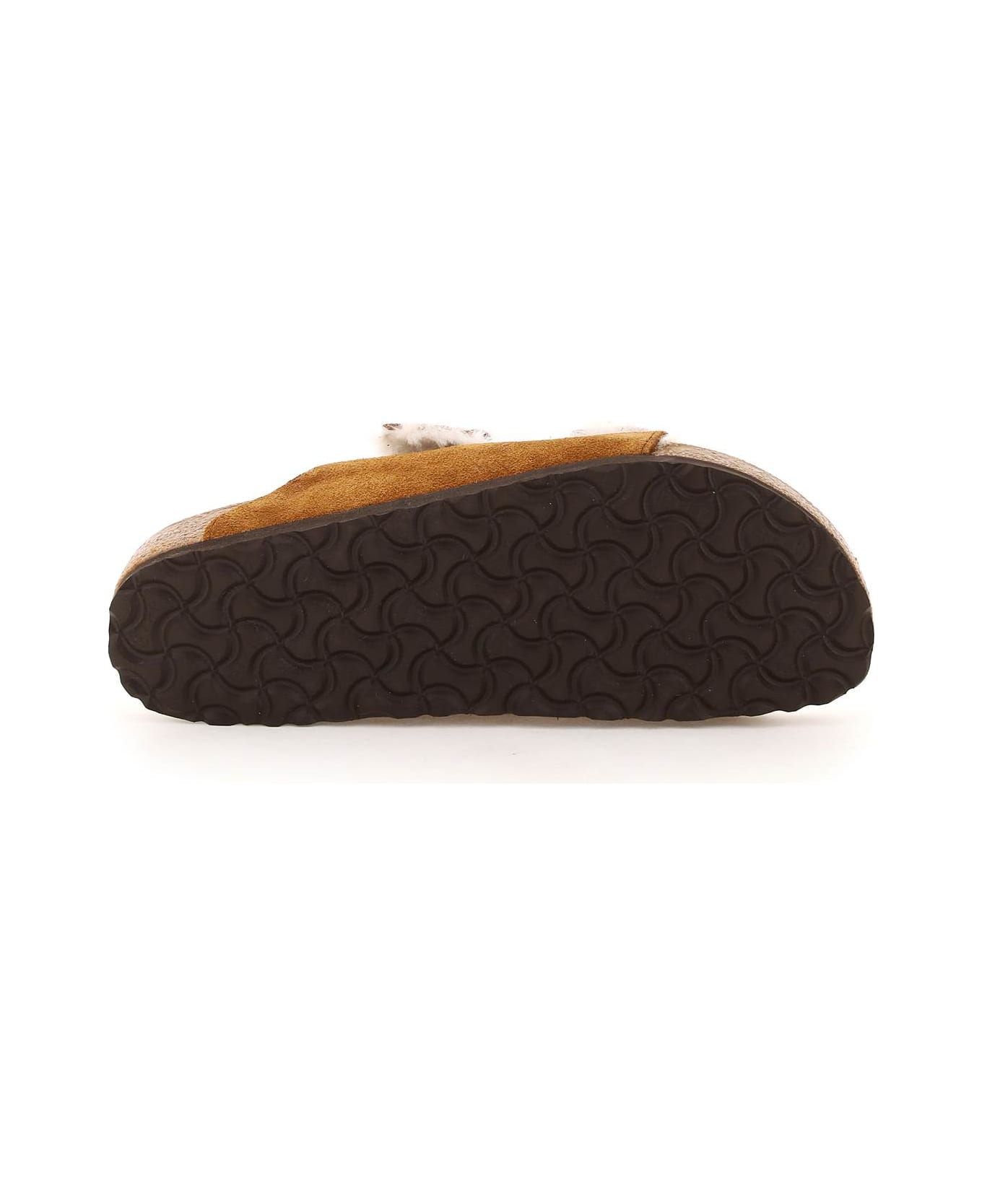 Birkenstock Arizona Shearling Mules - Brown