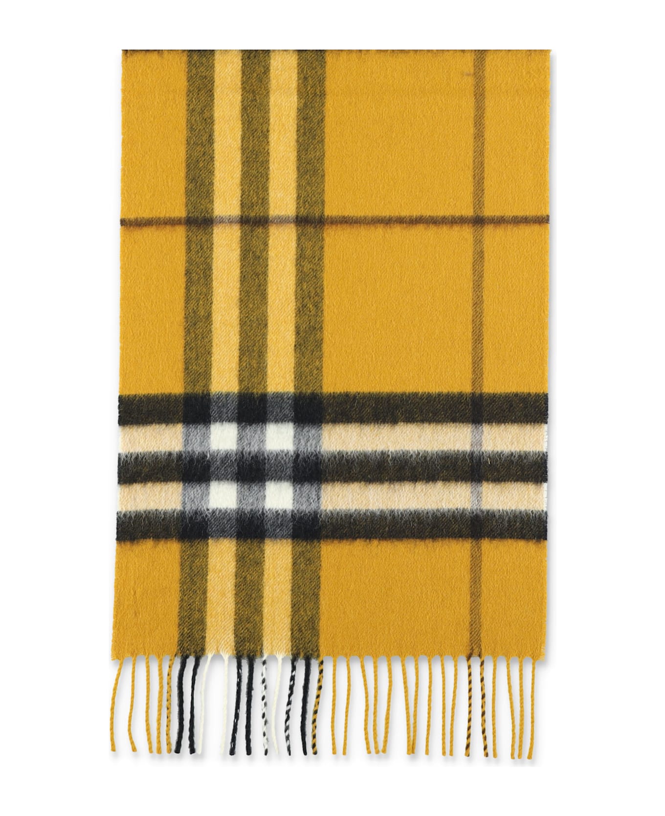 Burberry London Burberry Check Cashmere Scarf - TEAK IP CHECK